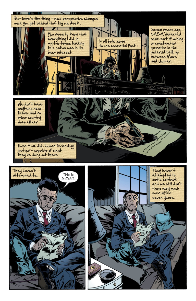 Illustration for article titled Read the first issue of Letter 44, the comic everyone's raving about